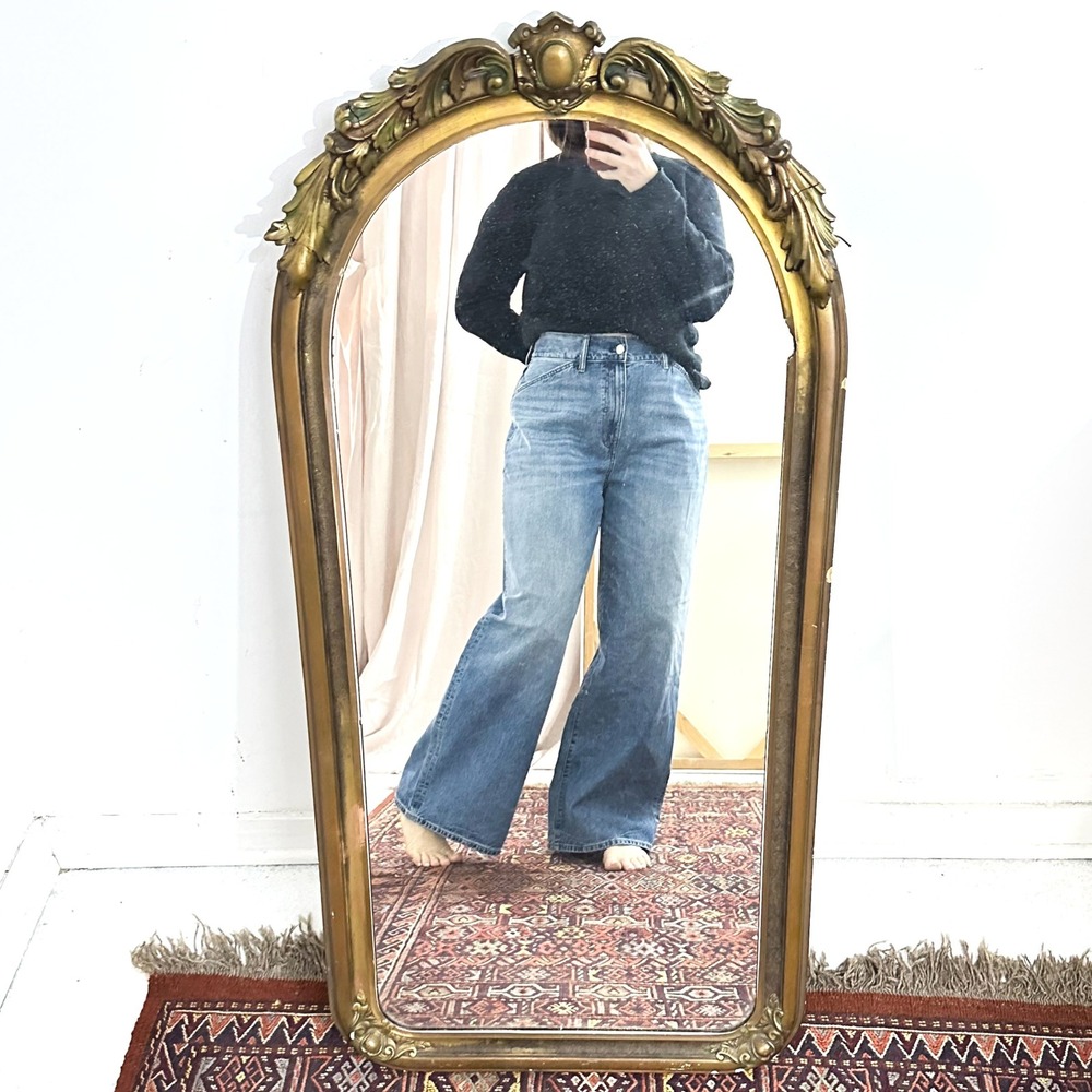 Madewell Denim Super Wide Leg Jeans Medium Wash Size‎ 32 - Picture 8 of 8